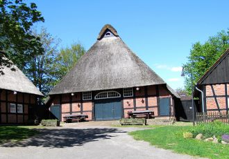 Scheune auf einem Hof